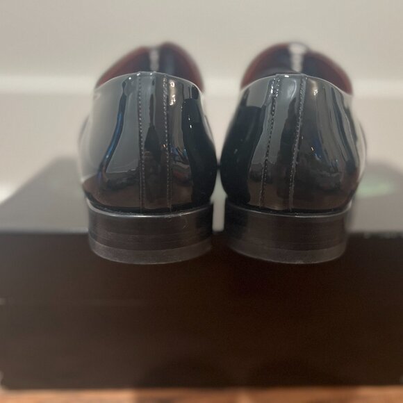 MAGNANNI CESAR PATENT LEATHER CAP TOE black - SIZE 9.5 - Picture 4 of 8